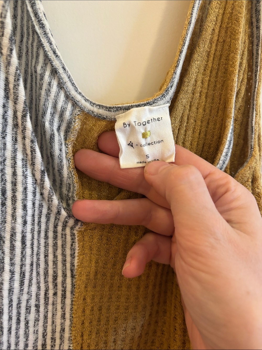 Two Color Tank Top - Picture 2 of 3